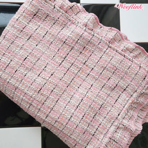 Wooflink Spring Tweed Blanket - Pink