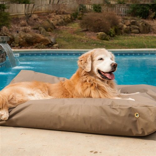Waterproof Rectangle Dog Bed in Many Colors