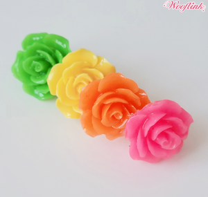 Wooflink Cute Little Roses Hair Clip