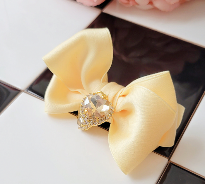 Wooflink My Lady Hair Bow - Yellow