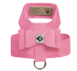 Susan Lanci Big Bow Tinkie Harness in Many Colors - Posh Puppy Boutique