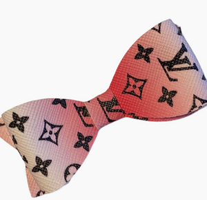 Spring/Summer LV Leather Bows in Ombre