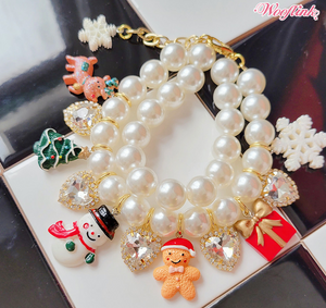 Wooflink Winter Holiday Necklace