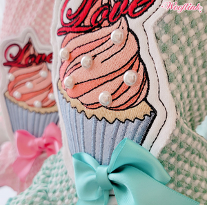 Wooflink You Are My Cupcake Dress - Pink