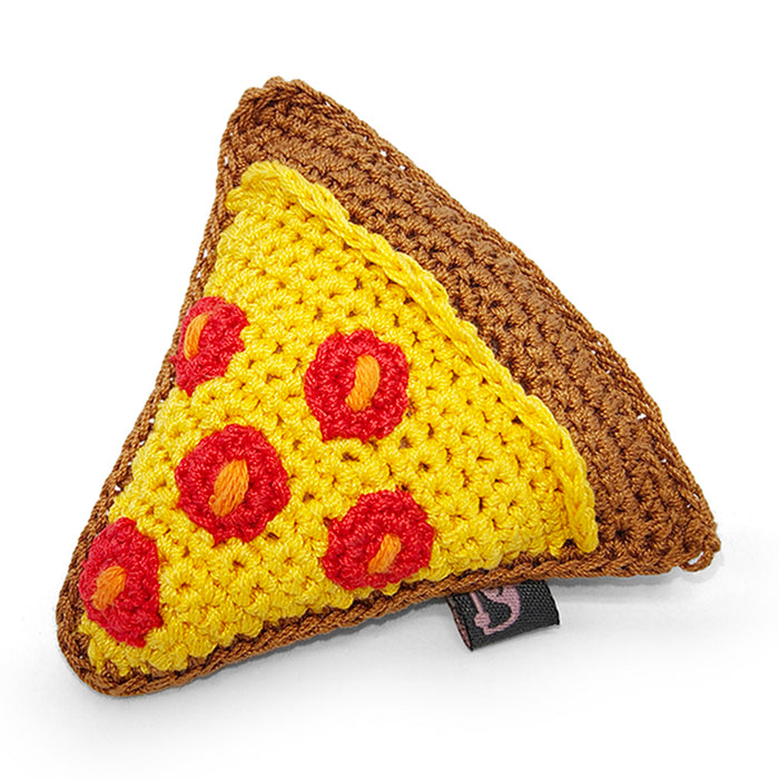 Pizza Crochet Toy