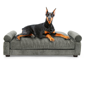 Club Nine Pets Uma Orthopedic Dog Bed in Charcoal