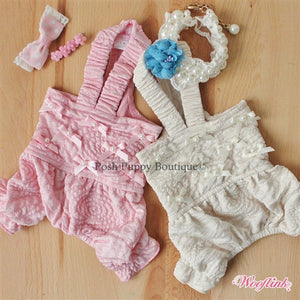 Wooflink My Favorite Day All-In-One Outfit- Pink - Posh Puppy Boutique