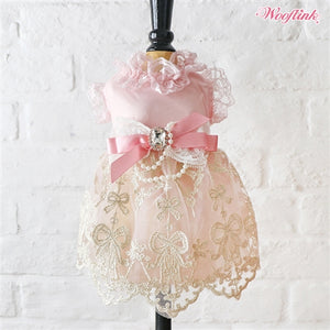 Wooflink Princess For A Day Dress - Pink - Posh Puppy Boutique