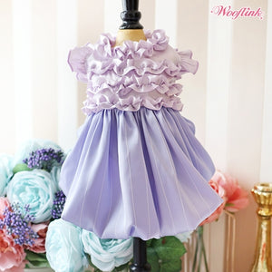 Wooflink Perfect Day Dress in Violet - Posh Puppy Boutique