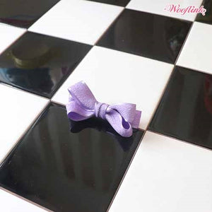 Wooflink Cute Little Bow - Violet - Posh Puppy Boutique