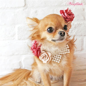 Wooflink Florets Necklace - Posh Puppy Boutique