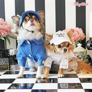 Wooflink Baby Cap Blue - Posh Puppy Boutique
