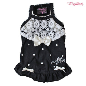 Wooflink My Baby Girl Sleeveless Top in Black - Posh Puppy Boutique