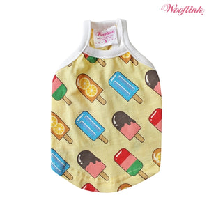 Wooflink Popsicles Shirt - Yellow - Posh Puppy Boutique