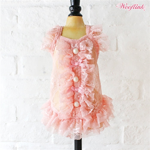 Wooflink You Are So Loved Mini Dress in Pink