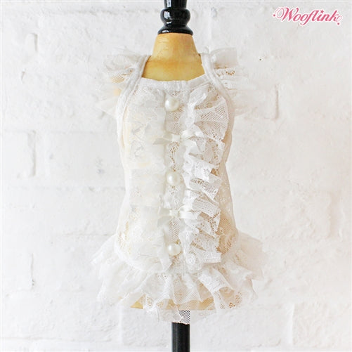 Wooflink You Are So Loved Mini Dress in White