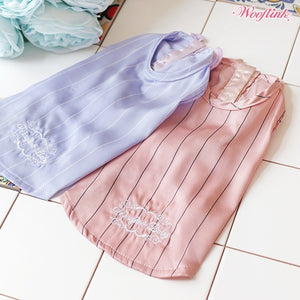 Wooflink Perfect Day Blouse in Violet - Posh Puppy Boutique