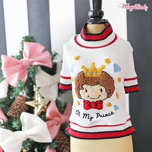 Oh My Prince Top - White - Posh Puppy Boutique
