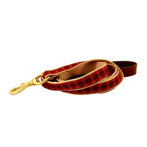 New Red Plaid American Traditions Collection Collars - Posh Puppy Boutique