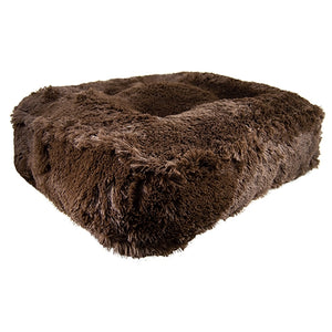 Sicilian Rectangle Bed in Grizzly Bear - Posh Puppy Boutique
