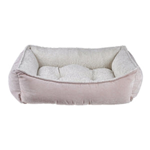 Scoop Bed Blush Microvelvet - Posh Puppy Boutique