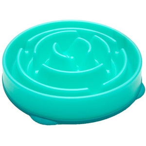 Slow Feeder - Large Drop- Teal - Posh Puppy Boutique