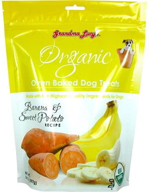 Organic Banana & Sweet Potato Treats - Posh Puppy Boutique