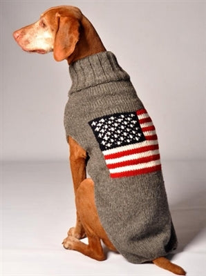 American Flag Sweater - Posh Puppy Boutique