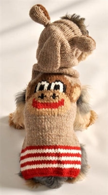 Monkey Hoodie Dog Sweater