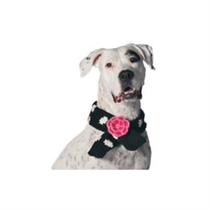 Flower Polkadot Scarf - Posh Puppy Boutique