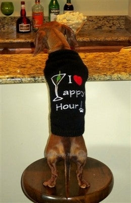 Yappy Hour Sweater - Posh Puppy Boutique