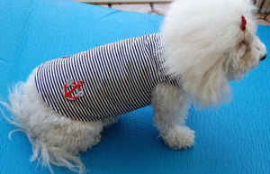Anchors Away Tank - Stripes - Posh Puppy Boutique