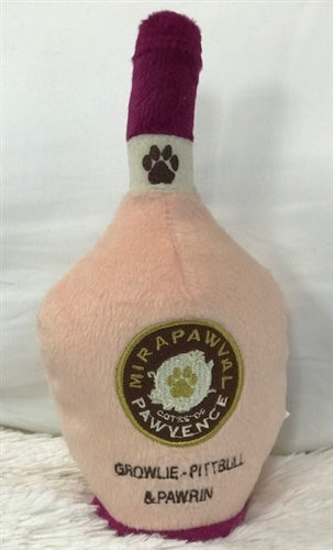 Growlie-Pittbull Mirapawval Wine Plush Toy
