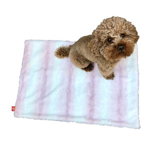 Angora Luxe Blanket - Rosewater - Posh Puppy Boutique