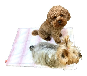 Angora Luxe Blanket - Rosewater - Posh Puppy Boutique