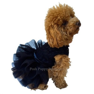 Fufu Tutu Dress- Black - Posh Puppy Boutique