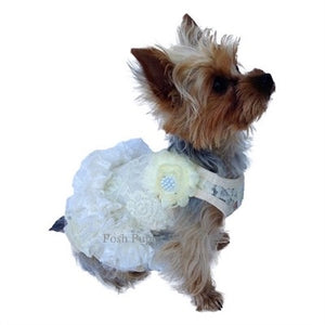 Garden Party Tutu Dress- Ivory - Posh Puppy Boutique