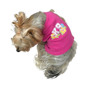 K9 Aloha Tank in Hot Pink - Posh Puppy Boutique