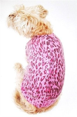 Marilyn Button Back Angora Blend Cardigan Sweater- Light Pink Leopard - Posh Puppy Boutique
