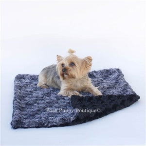 Feathers Minkie Binkie Blanket - Posh Puppy Boutique