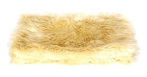 Camel Shag All Plush Crate Liner Blanket