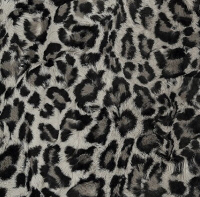 Leopard Blanket - Steel