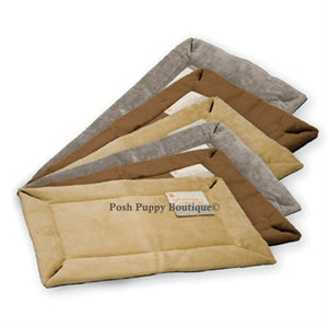 Self-Warming Crate Pad- Gray - Posh Puppy Boutique