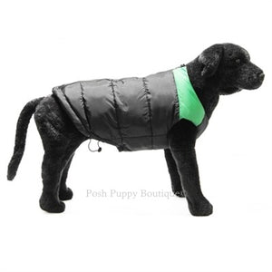 Big Dog Sports Vest In Green - Posh Puppy Boutique