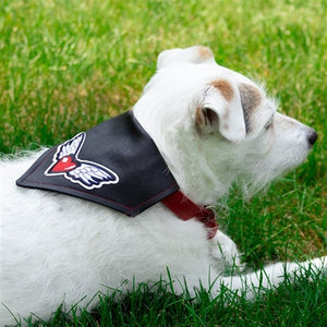 Heart & Wings USA Flag Faux Leather Dog Bandana - Posh Puppy Boutique