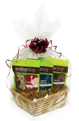 Holiday Dinner Christmas Basket - Posh Puppy Boutique