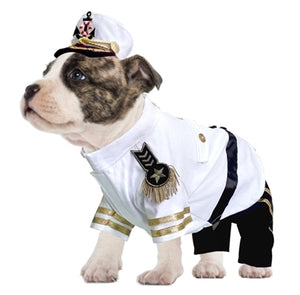 Yacht Admiral Costume - Posh Puppy Boutique