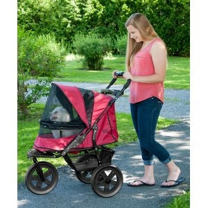 AT3 No Zip Stroller- Rugged Red