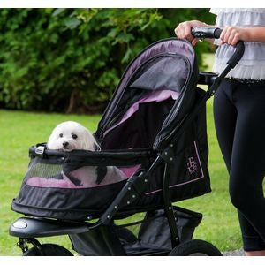 NV Pet Stroller in Rose - Posh Puppy Boutique