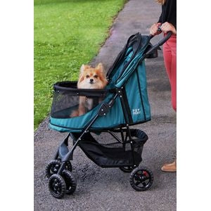 dog stroller pick up Pet Gear Happy Trails No Zip Pet Stroller